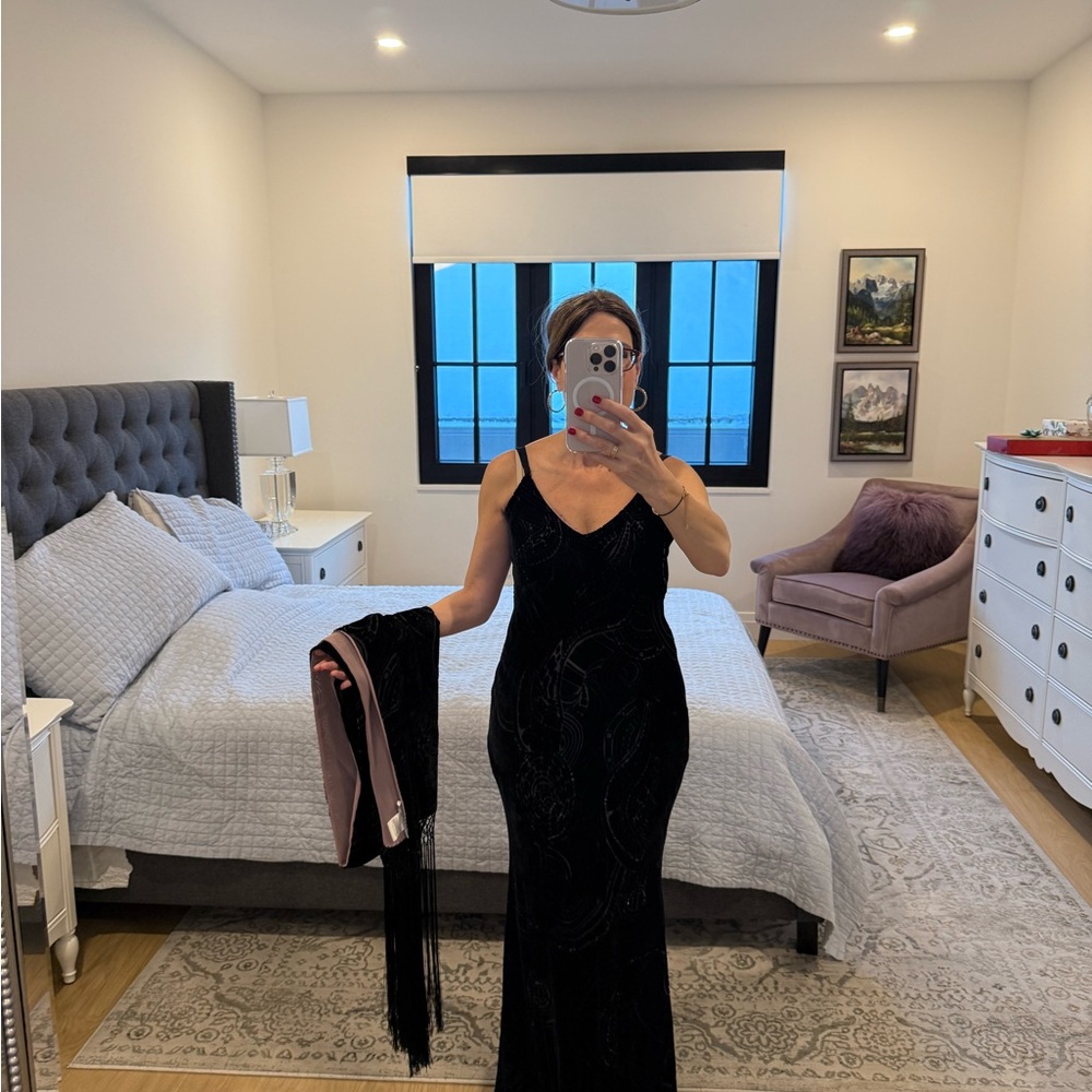 Nougat London Black Sleeveless Maxi Dress